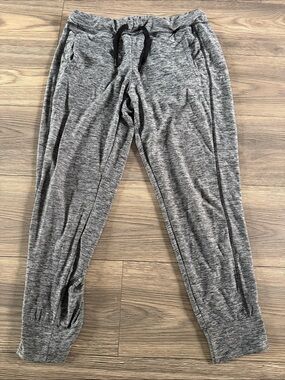 SHEIN Heather Gray Drawstring Jogger Pants